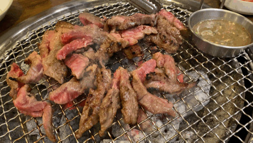  [부천/송내역 맛집]삼다도에서 연말모임  (흑돼지삼겹살 , 흑돼지목살 , 갈비살)