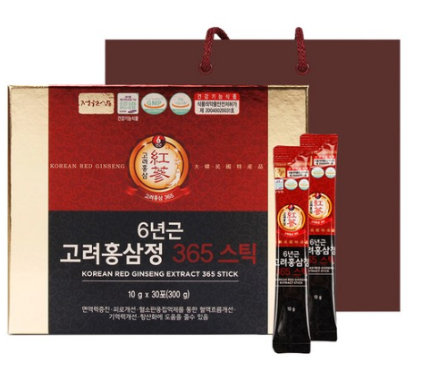 2020설날선물할인  고려홍삼정365 6년근 홍삼스틱        [27,230원]