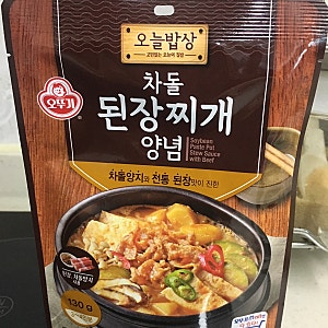 오뚜기 차돌 된장찌개 양념
