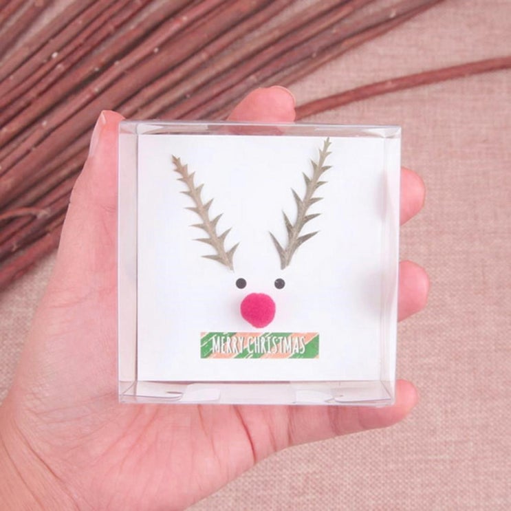  루돌프 크리스마스 카드-이반호프 (4,190원)