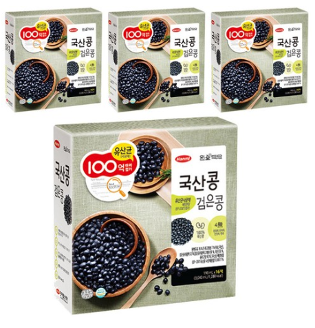  최저가 내일배송   완전두유 한미 국산콩 검은콩   [25,390원]