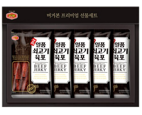 2020설날선물할인  머거본 일품 쇠고기 육포 프리미엄 선물세트 + 쇼핑백   [29,900원]