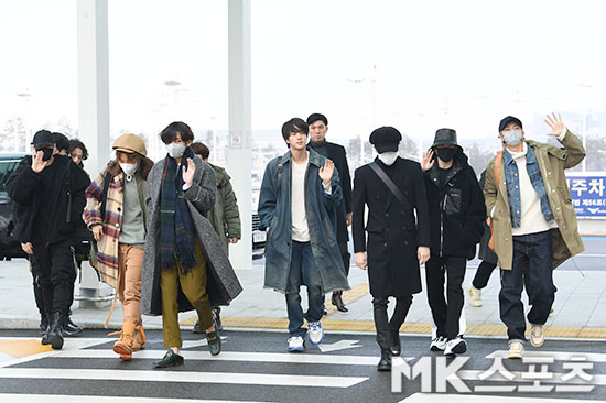 191230 방탄소년단 in 공항 191230 방탄소년단 in 공항