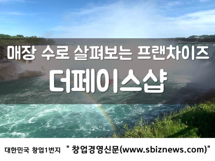  매장 수로 살펴보는 프랜차이즈 ‘더페이스샵’