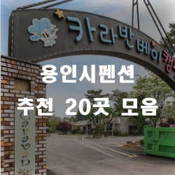  용인에서만큼은 최고인 곳 용인시펜션