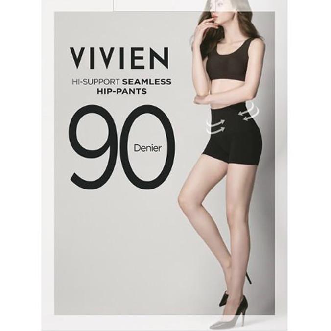  [AK플라자][비비안] 90D 복부보정 심리스 힙팬츠 TS0411 (13,950원)