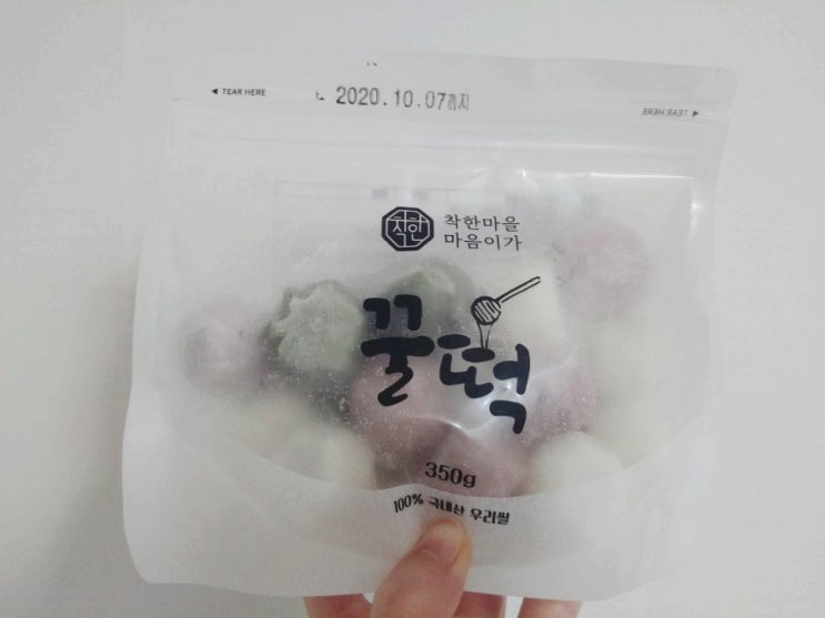 마켓컬리 착한마을마음이가 꿀떡 : 부드럽고 맛있는 꿀떡 마켓컬리 착한마을마음이가 꿀떡 : 부드럽고 맛있는 꿀떡