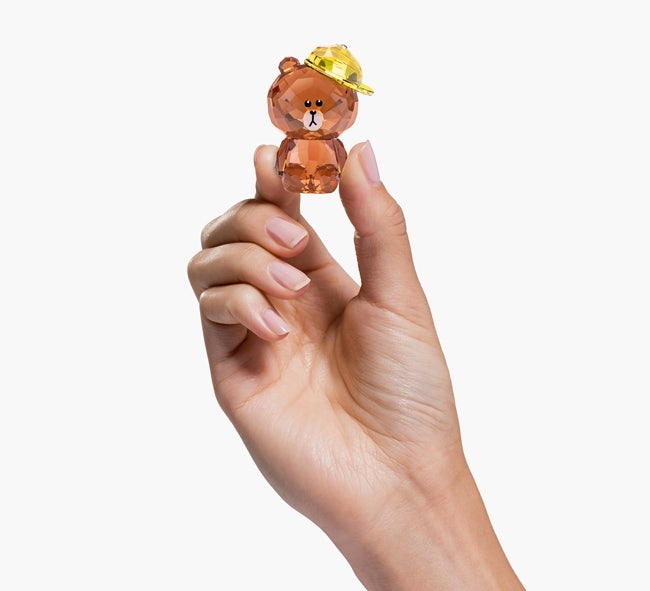 라인프렌즈 스와로브스키 두 번째 콜라보 Line Friends x