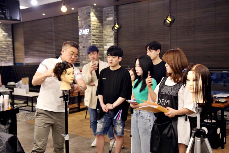  서면미용실 커트 전체교육