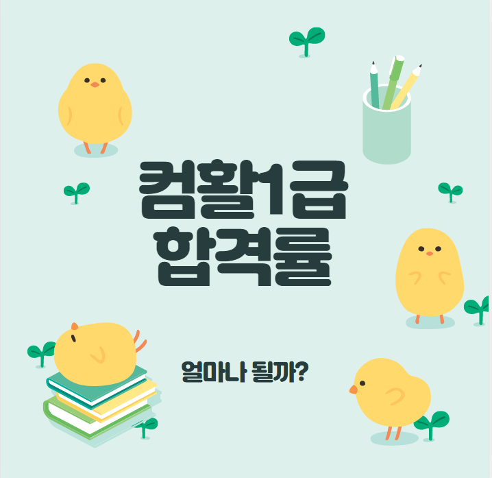  컴활1급 실기합격률 컴퓨터활용능력1급 실기합격률