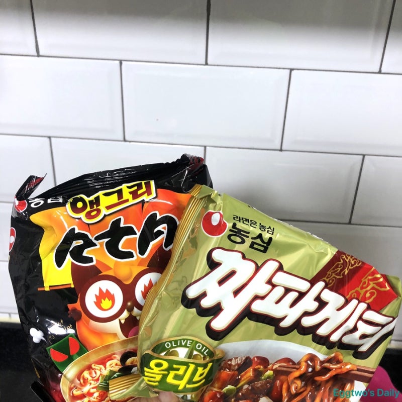 망가진 레시피 7탄  짜파구리 만드는 법 , 짜파구리 황금레시피 자취생 짜파구리
