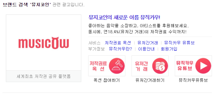  [재테크/저작권] 뮤직카우