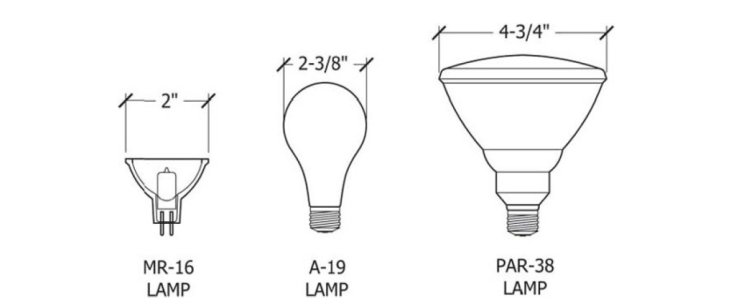 실내 건축인테리어 조명 램프종류
