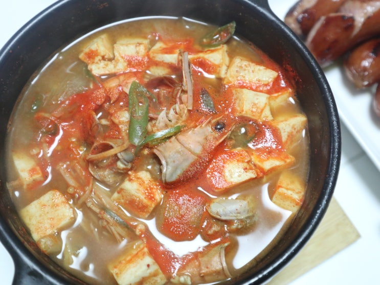  밀키트추천 집에서만찬 제주딱새우된장찌개로 가정집부터 자취생까지~!