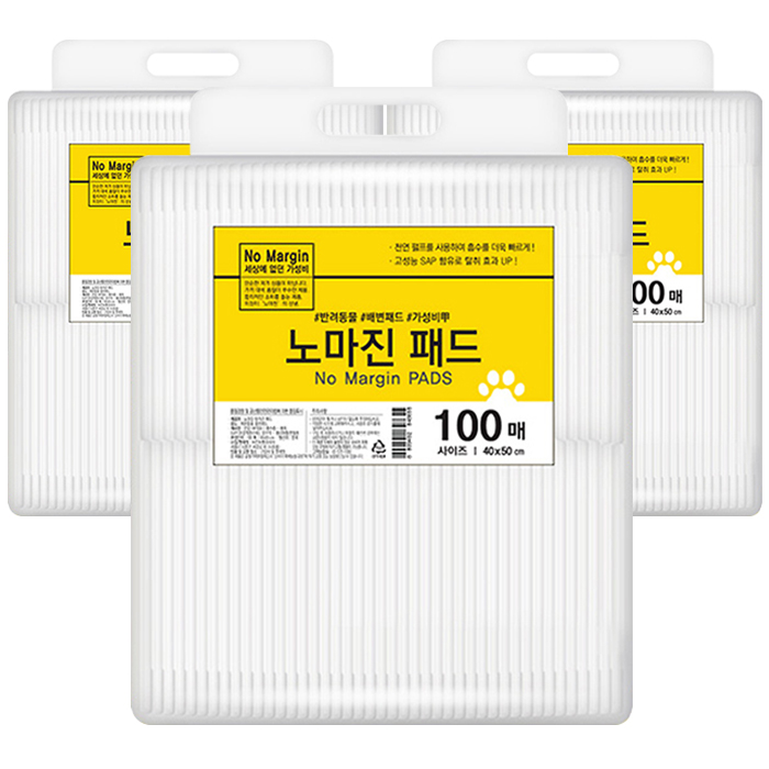  <꿀딜>노마진 반려견 배변패드 100매입, 3개 최저가 정보 공유