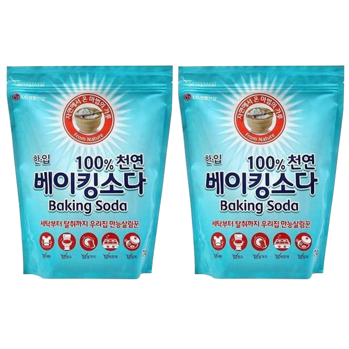 한입 100% 베이킹소다 리필형, 2kg, 2개 가격정보 한입 100% 베이킹소다 리필형, 2kg, 2개 가격정보