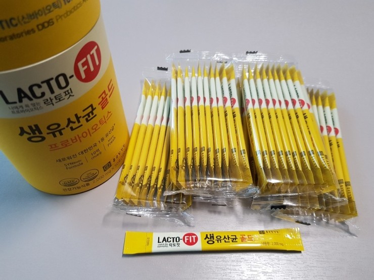  대한민국 1등, 종근당 락토핏 생유산균 골드