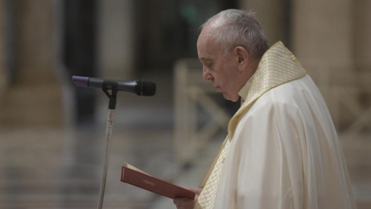 프란치스코 교황 : 2020년 3월 27일 특별 교황강복 전대사 Urbi et Orbi