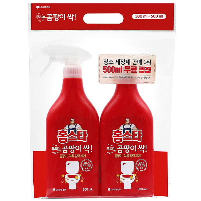 홈스타 뿌리는 곰팡이 싹 500+500, 500ml, 2개 추천해요