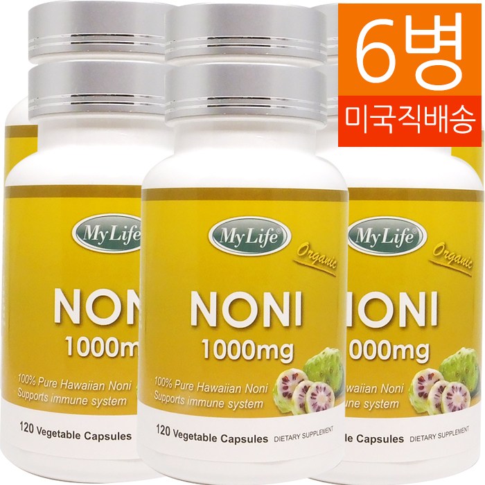 My Life 3+3 노니 Noni 1000mg 120 정 (24개월분), 6개 가격정보 My Life 3+3 노니 Noni 1000mg 120 정 (24개월분), 6개 가격정보