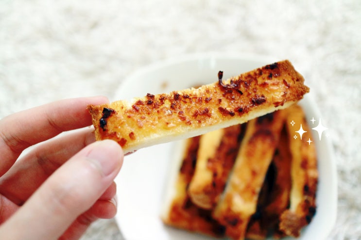  에어후라이로 식빵 러스크, 마늘빵 만들기 ! 완전 꿀 레시피