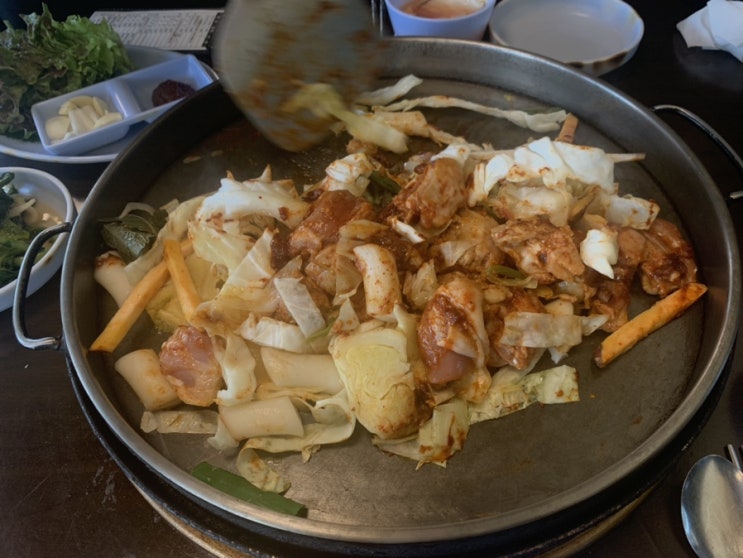  춘천 통나무집닭갈비 후기