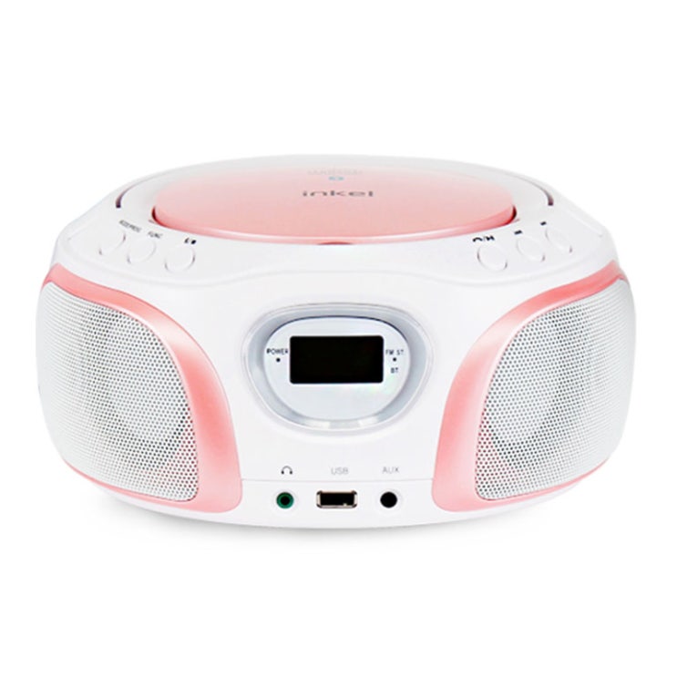 (로켓배송)인켈 LED 블루투스 CD Player, IK-WP100, Pink 가격정보