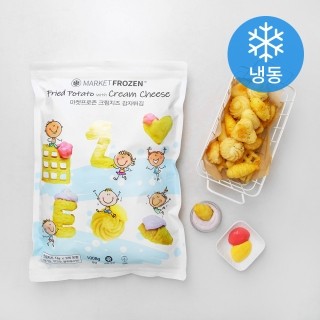  마켓프로즌 크림치즈 감자튀김  리뷰