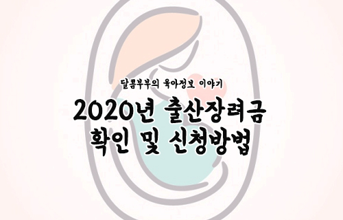 2020년 출산장려금(지역별 출산장려금)쉽게 알아보고 신청하는 방법!