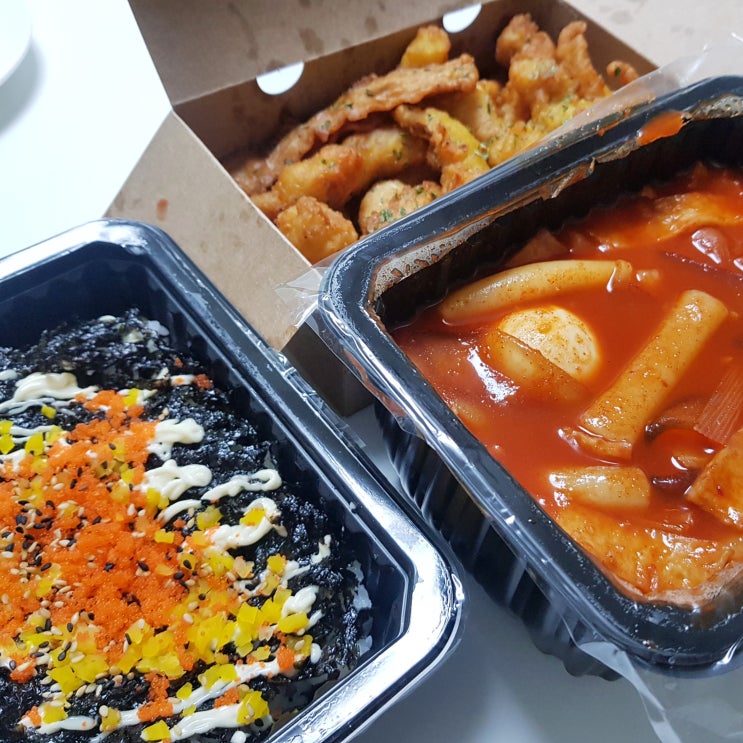 [쌍문/수유] 배달맛집 '삼첩분식' ::떡볶이 닭발튀김 주먹밥