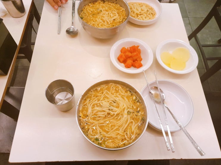  [금암면옥]서울 남부터미널 칼국수 맛집