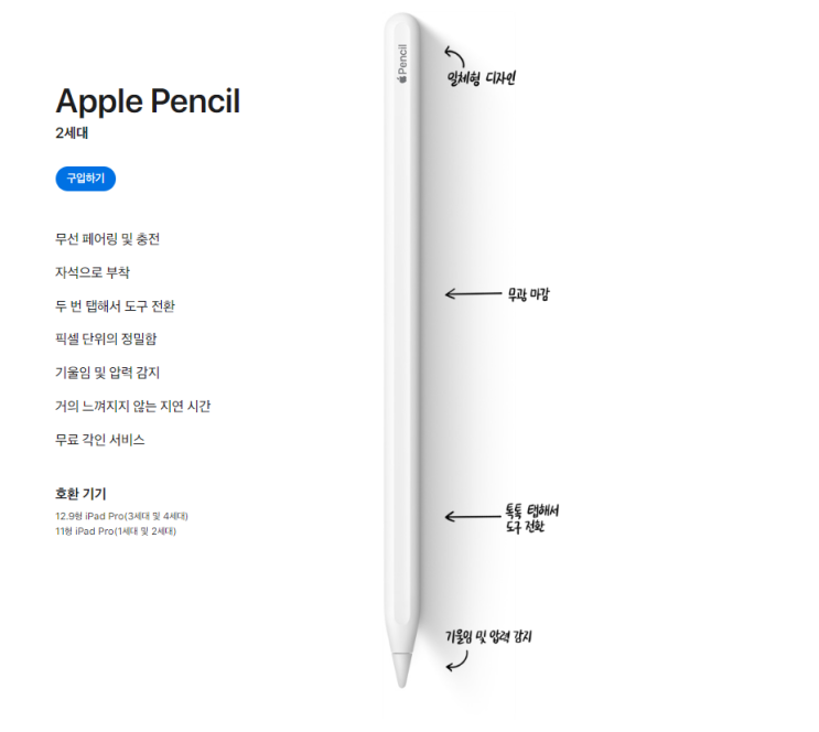  애플펜슬 펜촉 정품 안전하게 보호하기!