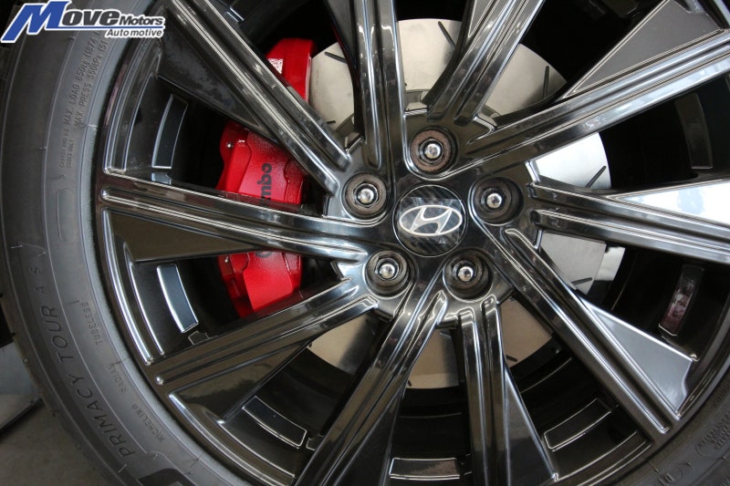 부산 기장군 / 브렘보 브레이크 장착 튜닝 / 현대 / 팰리세이드