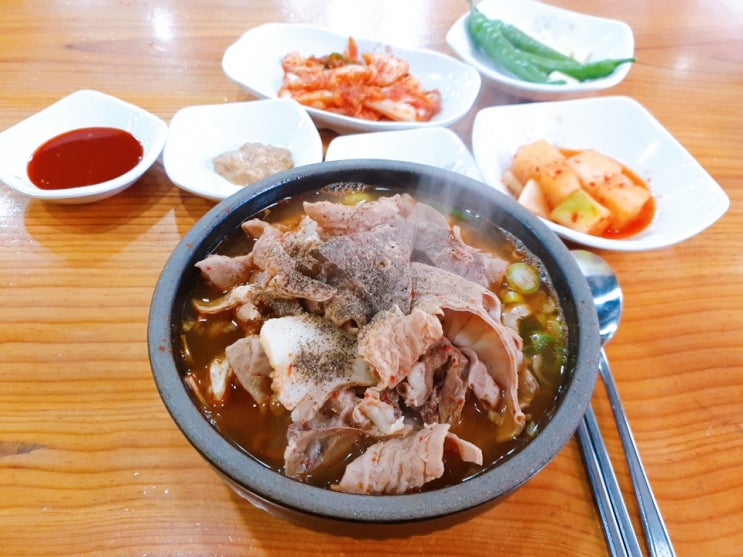  삼례 순대국밥 맛집 [유성식당]