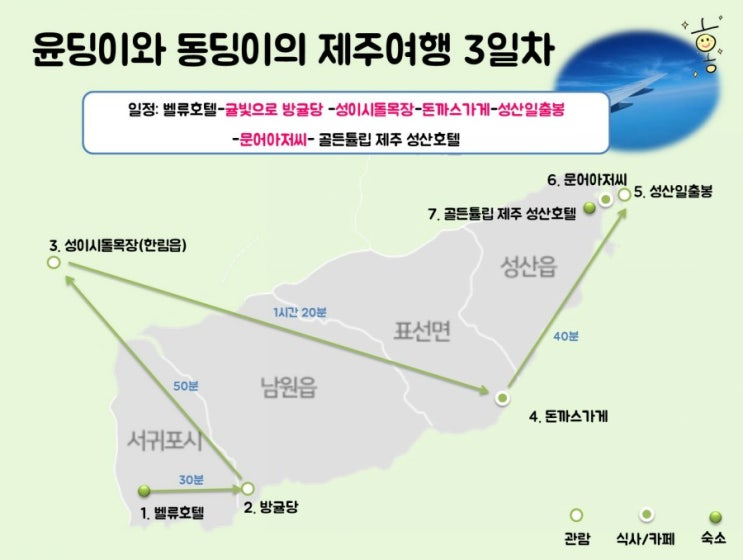 「제주도 3일차」 6월 제주도 4박5일 여행코스 (볼거리, 맛집 등)