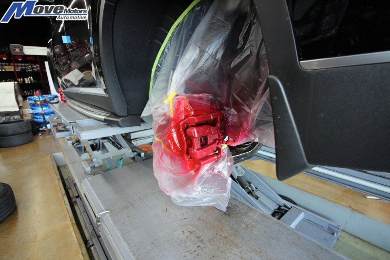 부산 기장군 / 브렘보 브레이크 장착 튜닝 / 현대 / 팰리세이드