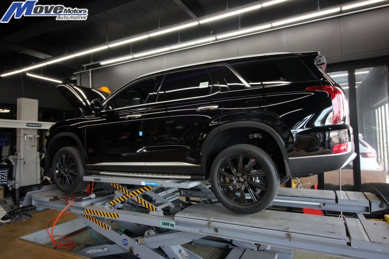 부산 기장군 / 브렘보 브레이크 장착 튜닝 / 현대 / 팰리세이드