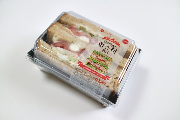  편의점 샌드위치 랍스타 샌드 익숙한 맛이다 싶더만
