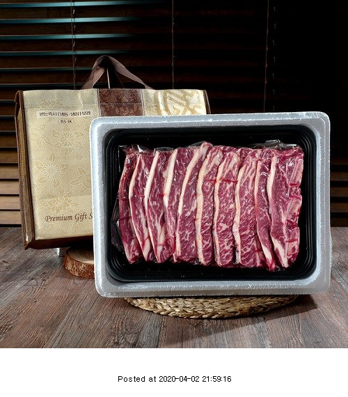 "63,900원" 늘바른 구이용 LA 갈비2kg (미국산)초이스등급선물세트
