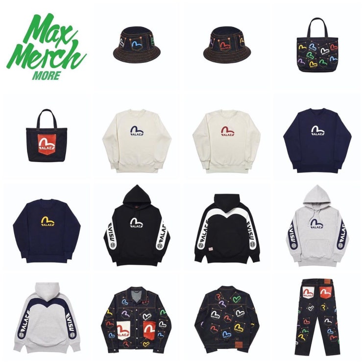  팔라스 X 에비수 콜라보 (Palace X Evisu) 발매정보- 4월 3일