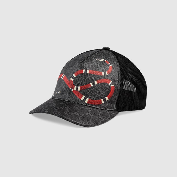  득템해요!  Gucci Kingsnake print GG Supreme baseball hat 426887 4HB10 1060  구입 방법
