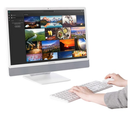  삼성전자 DM530ABE-L24A + 500GB HDD 올인원PC 60.5cm (Pentium 5405U 60.5cm 4GB 128GB NVMe 500GB HDD Windows
