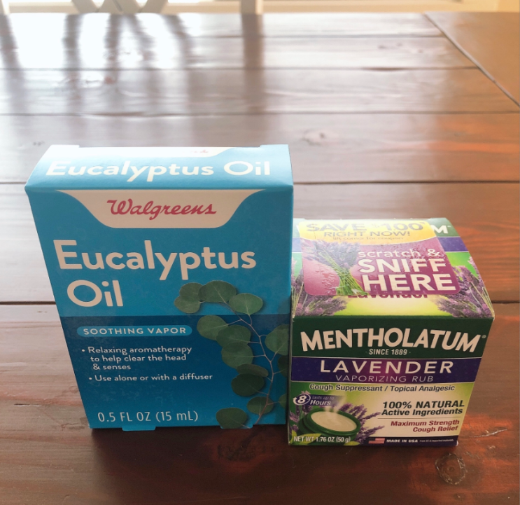  마른 기침에 효과 좋은 Vapor Rub + Eucalyptus oil
