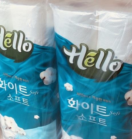 #헬로 화이트소프트 3겹 천연펄프 롤화장지#3겹화장지 #헬로 화이트소프트 3겹 천연펄프 롤화장지#3겹화장지