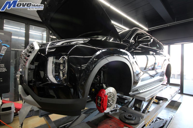 부산 기장군 / 브렘보 브레이크 장착 튜닝 / 현대 / 팰리세이드