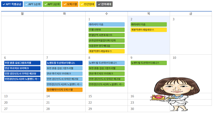 4월 청약일정