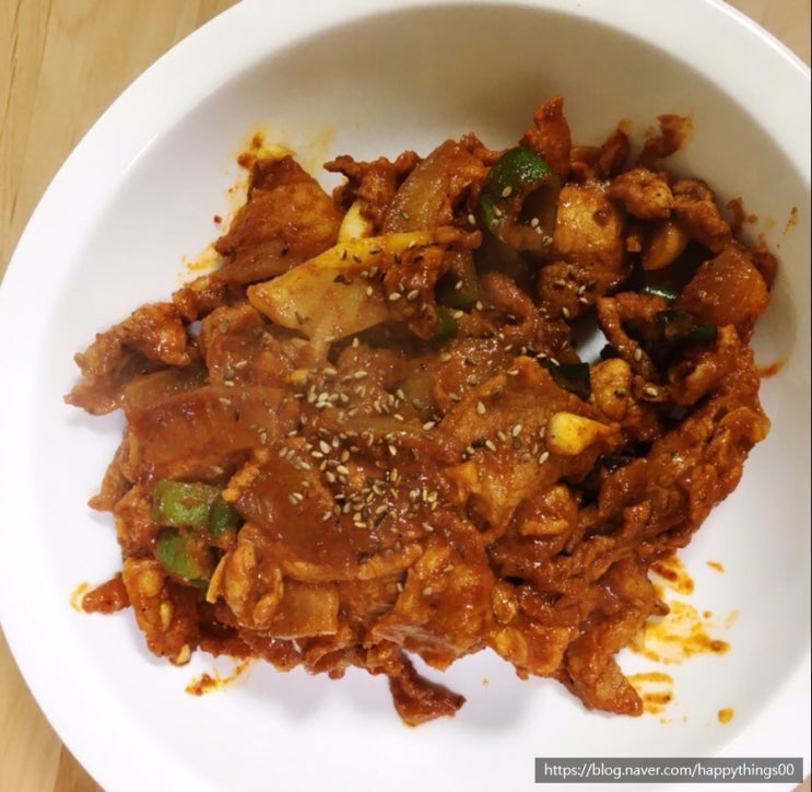  [레시피] 제육볶음 & 전자렌지 계란찜