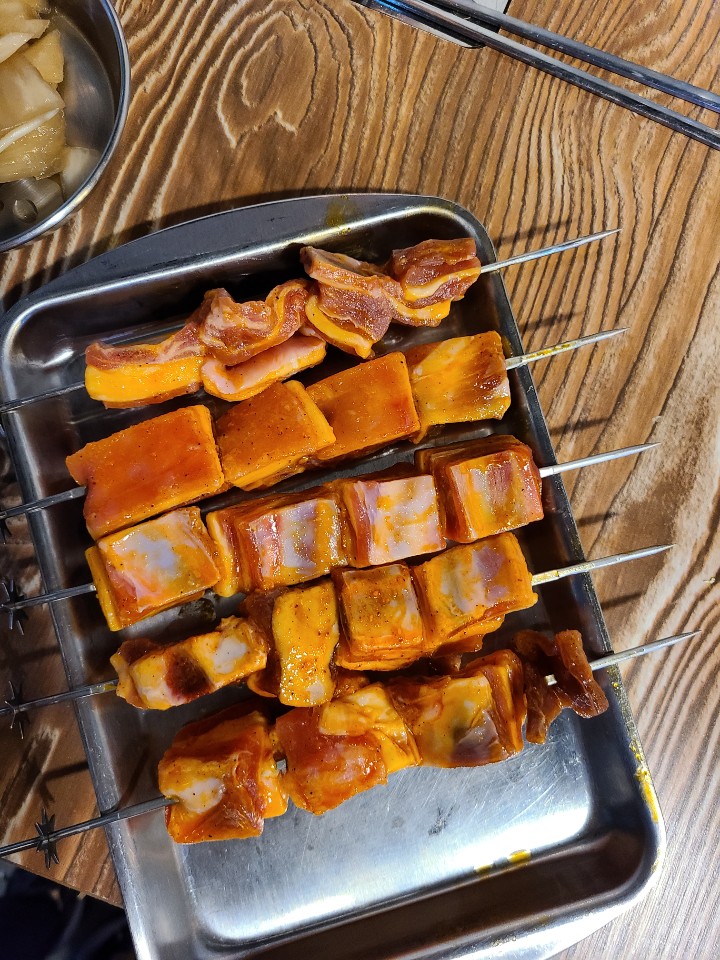 청주 사창동맛집 중원양꼬치 매콤 매력