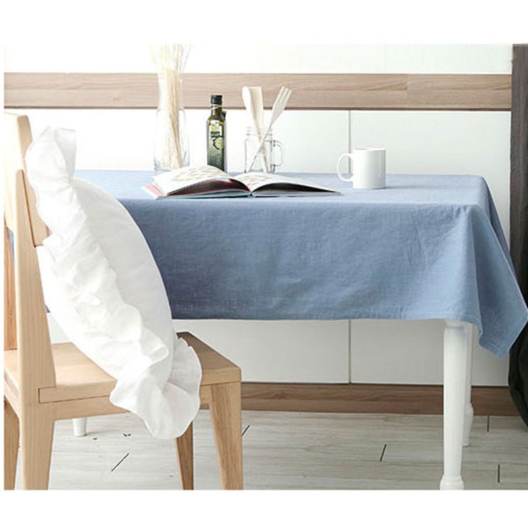 (로켓배송)데코토닉 퓨어린넨 식탁보, 블루, 6인용 (130 x 210 cm) 가격정보 (로켓배송)데코토닉 퓨어린넨 식탁보, 블루, 6인용 (130 x 210 cm) 가격정보