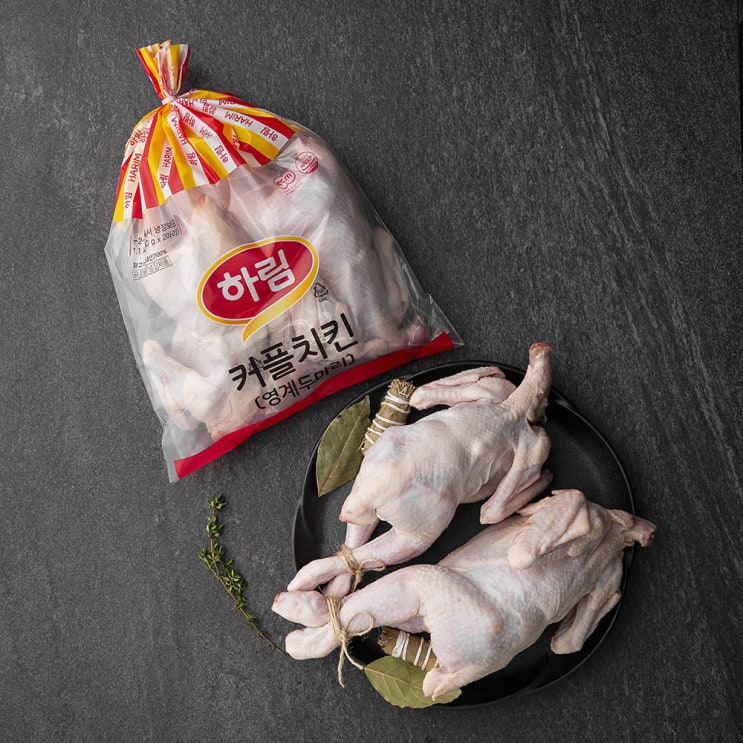 (로켓배송)하림 커플치킨 통닭 백숙용 (냉장), 550g, 2개 가격정보